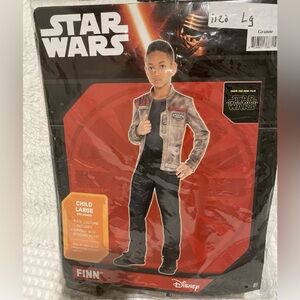 *NEW* Disney Star Wars "FINN"  Child Costume Size Large 12-14 The Force Awakens